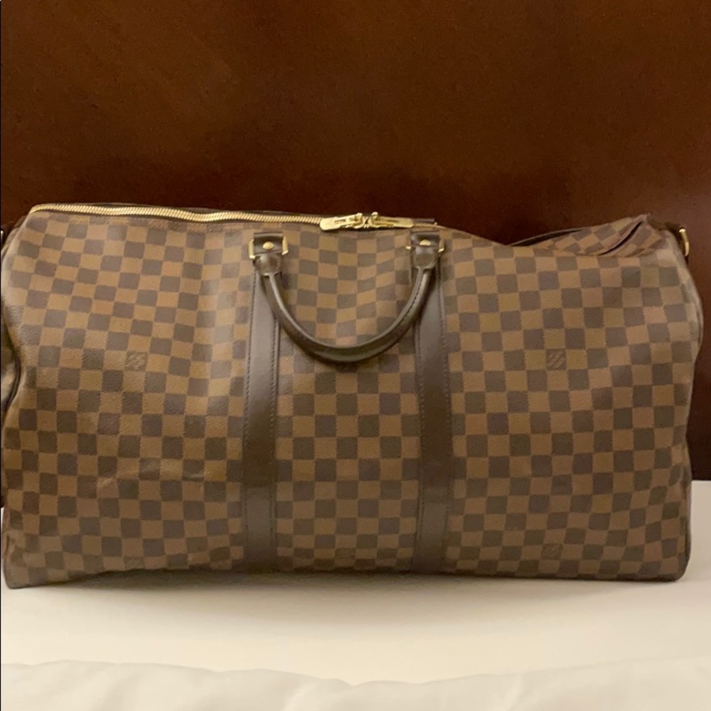 SOLD! Authentic Louis Vuitton Keepall Bandolier 55